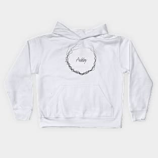 Ashley name monogram Kids Hoodie